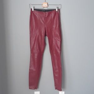 Faux leather Zara jeggings- size S